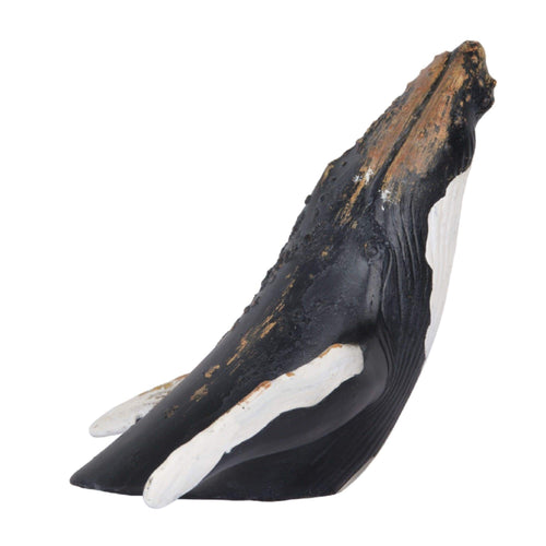 whale emerging from the sea paperweight height 31cm