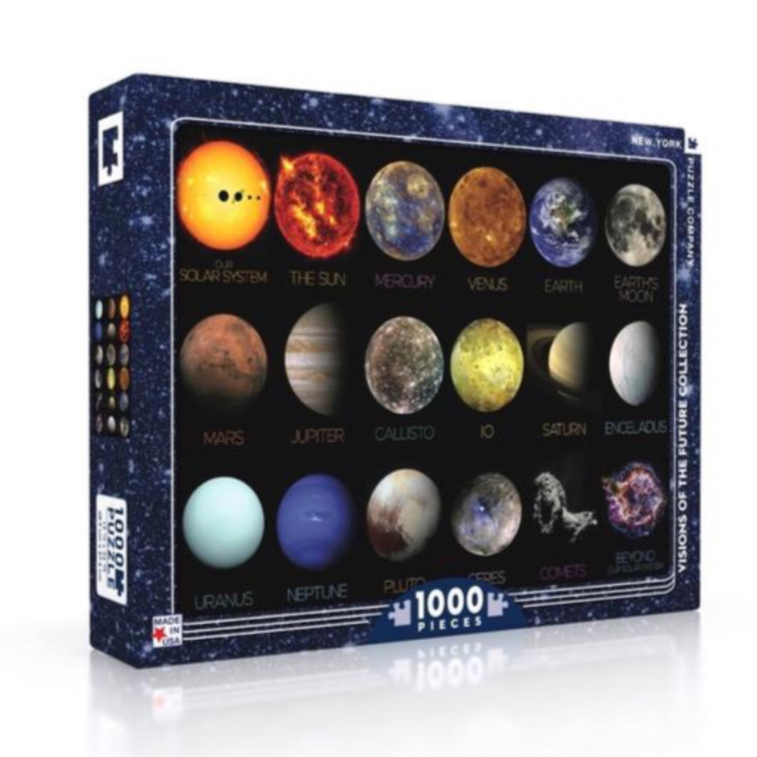 The Solar System 1000 Pieces Jigsaw Puzzle - New York Puzzle Company