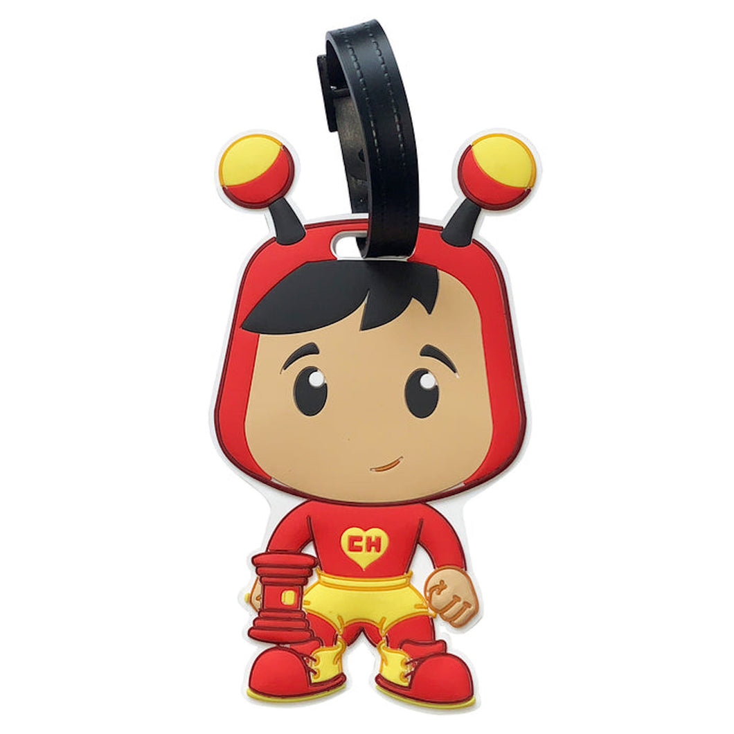 El Chapulin Colorado 10cm Luggage Tag - ByMexico