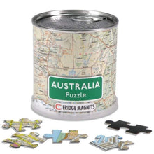 Load image into Gallery viewer, Australia Magnetic Puzzle 100 pieces Jigsaw in a Can

