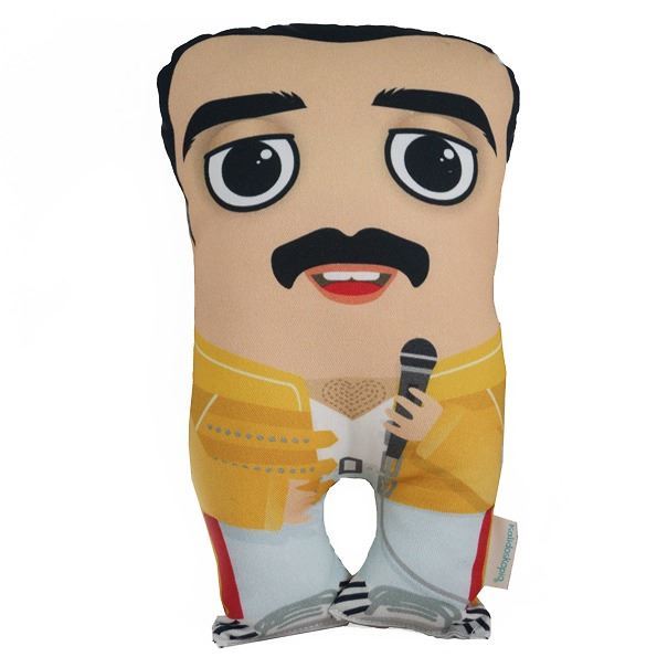Freddie Mercury Shaped Cushion 28cm - 