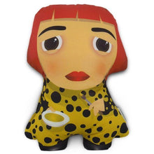 Load image into Gallery viewer, Yayoi Kusama Shaped Cushion 28cm - &quot;The Tukis&quot; - Huge Your Idols
