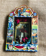 Load and play video in Gallery viewer, Saint Pascual Bailon Patron Saint of Kitchens and Cooks Shrine 25cm - Mexican Handmade Art
