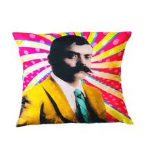 Load image into Gallery viewer, Mexican with Moustache- MexiPop Art Design Cushion Cover 35 x 35 Cm
