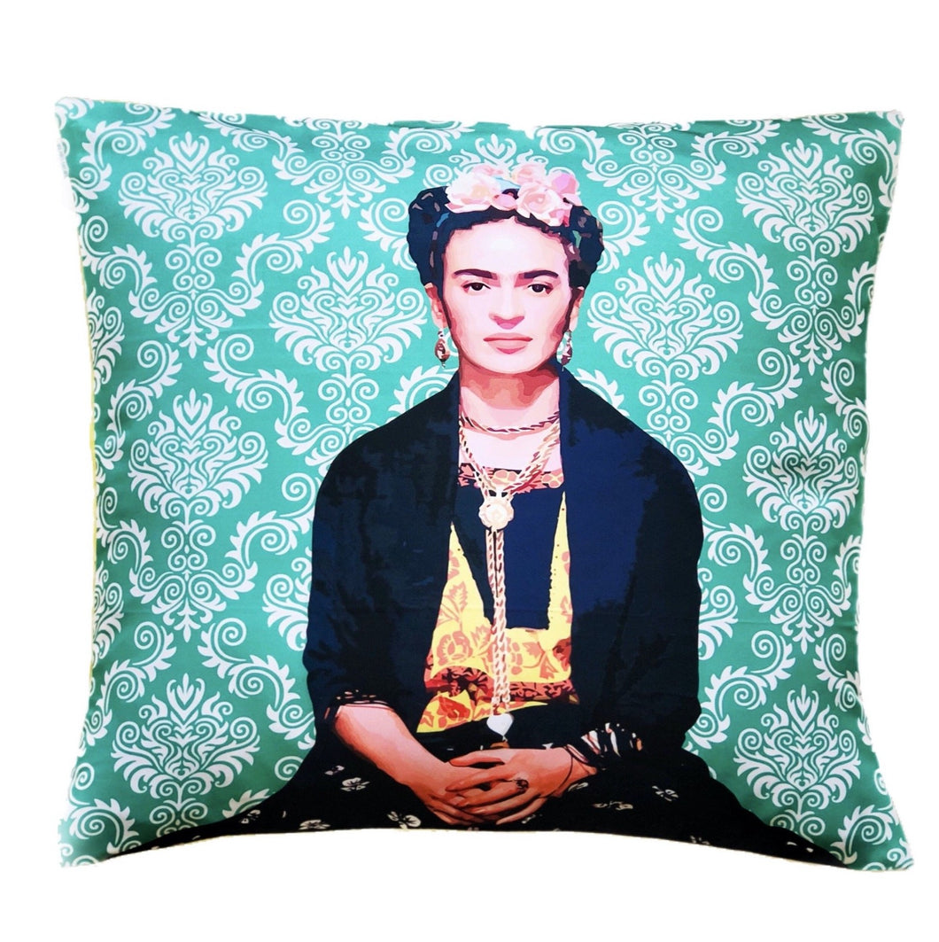 Frida Kahlo Cushion Cover 50 x 50 Cm MexiPop Art Design