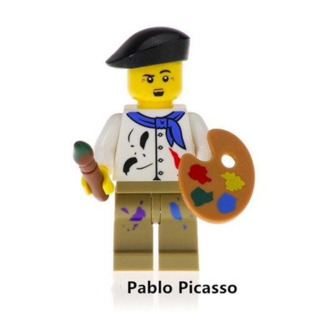 Mini Pablo Picasso Custom Figurine Collectables