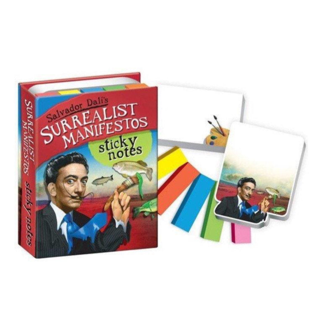 Salvador Dali's Surrealist Manifestos Notes - Sticky Notes by The Unemployed Philosophers Guild