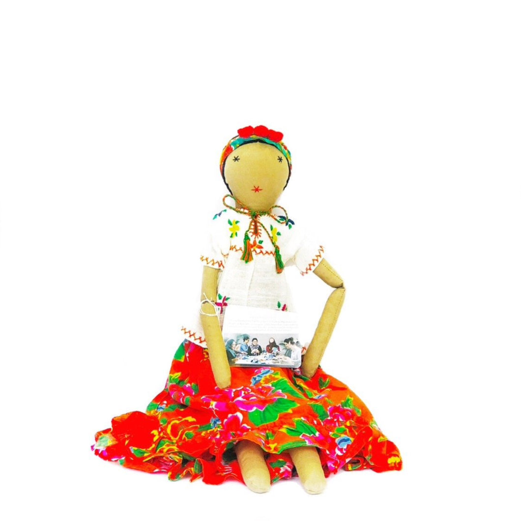 Mexican Lady Doll H47cm - Fair Trade & Handmade