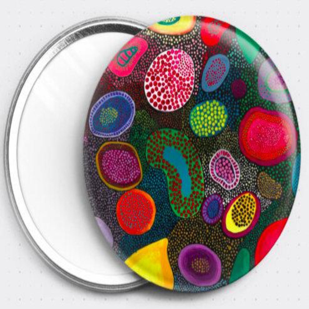 Australia Round Mirror Accessories Beauty