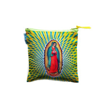 Load image into Gallery viewer, Mexican Our Lady Of Guadalupe Coin Purse - By Wajiro Dream MexiPop Art Design
