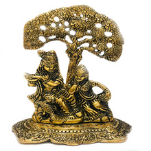 Load image into Gallery viewer, Golden Radha &amp; Krishna Homedecor
