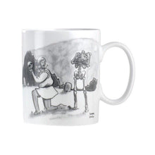 Load image into Gallery viewer, Set of 4 Hamlet&#39;s Soliloquy Porcelain Mugs
