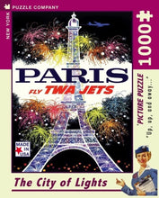 Load image into Gallery viewer, Paris - 1000 Pieces Jigsaw Puzzle by New York Puzzle Co
