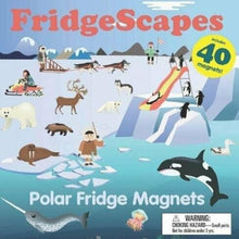 Load image into Gallery viewer, FridgeScapes: Polar Fridge Magnets (Hardback) By Caroline Selmes
