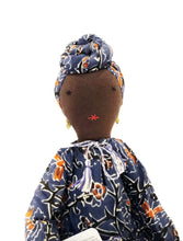 Load image into Gallery viewer, Doll African Lady with Turban H47cm - Fair Trade
