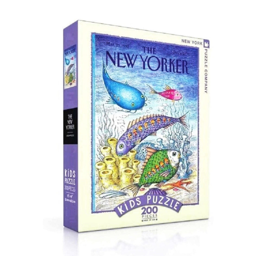 UNDERWATER ADVENTURE -200 Piece Jigsaw Puzzle - New York Puzzle Company
