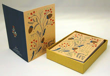 Load image into Gallery viewer, Winter Gardens Embellished Notecards Cards by Elizabeth Olwen
