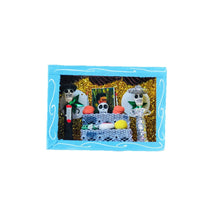 Load image into Gallery viewer, Mexican Skeleton &quot;Altar dedicated to Frida&quot; Showcase Small - Handcrafts

