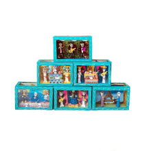 Load image into Gallery viewer, Mexican Skeleton &quot;Altar dedicated to Frida&quot; Showcase Small - Handcrafts

