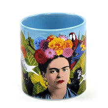Load image into Gallery viewer, Set of 5 Frida Mexican Artist Ceramic Mugs by The Unemployed Philosophers Guild
