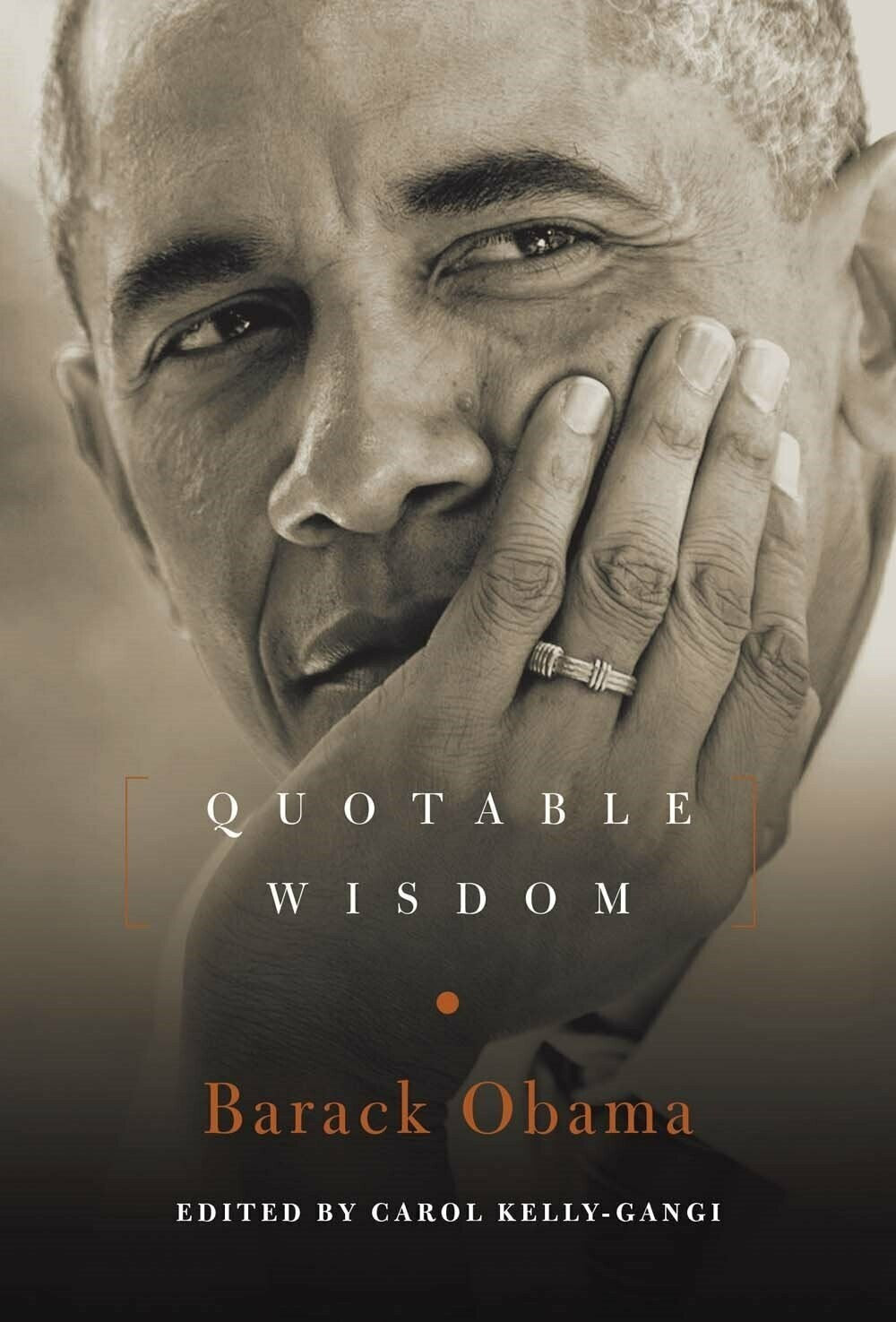 Barack Obama: Quotable Wisdom Hardcover Book