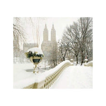 Load image into Gallery viewer, View from the Bow Bridge Boxed Holiday Half Notecards by Galison
