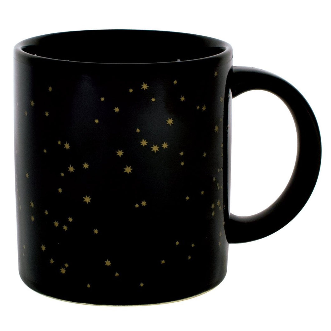 Set of 6 Golden Constellations Mugs- The Unemployed Philosophers