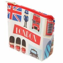 Load image into Gallery viewer, Set of 5 Handy Purses - London Icons with Zip
