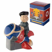 Load image into Gallery viewer, President Korea Kim Jong-Un in a Rocket Ceramic Money Box. Giftware
