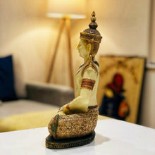 Load image into Gallery viewer, Gold Tone Buddha in Meditation 33cm
