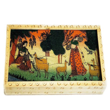 Load image into Gallery viewer, Unique Handmade Gemstone Painting Jewellery Box
