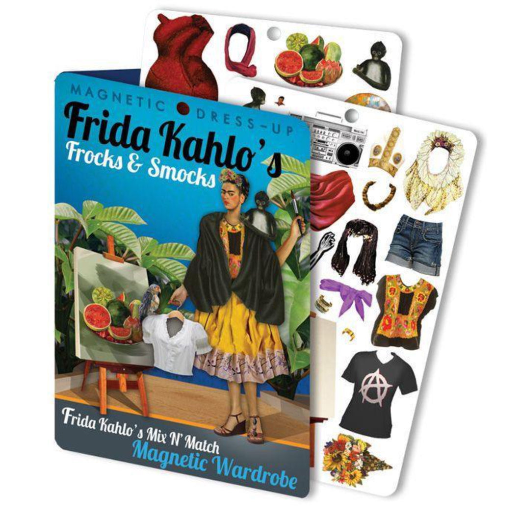 Frida Kahlo Artist Magnetic Dress Up Doll Play Set The Unemployed Philosophers Guild