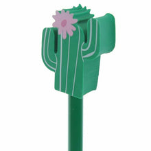 Load image into Gallery viewer, Set of 4 Tropical Fun Pencil with Eraser Topper
