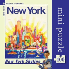 Load image into Gallery viewer, New York Skyline 100 pieces Jigsaw Mini Puzzle - New York Puzzle Company
