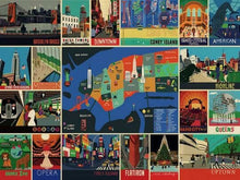 Load image into Gallery viewer, New York Collage 500 Piece Jigsaw Puzzle - New York Puzzle Company
