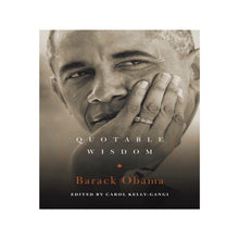 Load image into Gallery viewer, Barack Obama: Quotable Wisdom Hardcover Book
