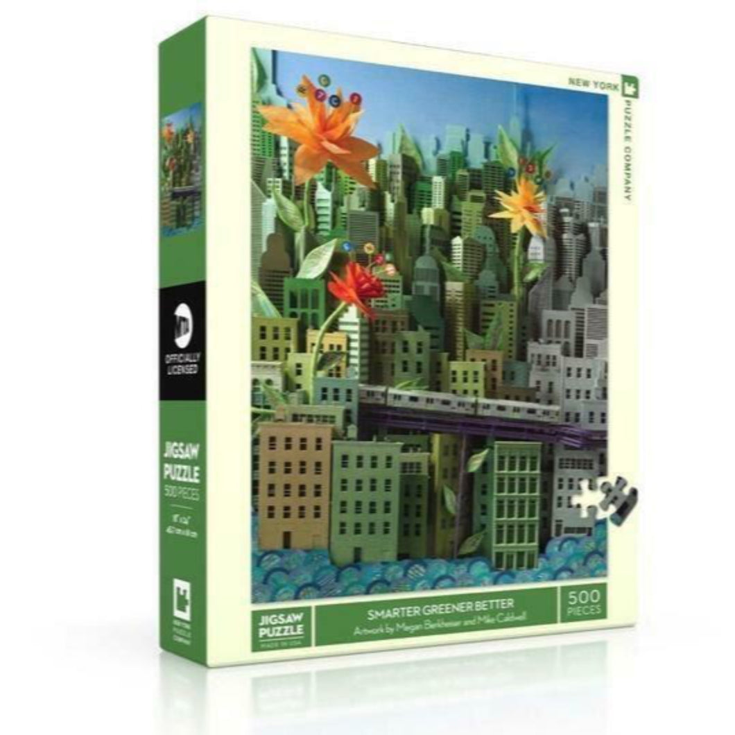 Smarter Greener Better 500 Pieces Jigsaw Puzzle by New York Puzzle Co.