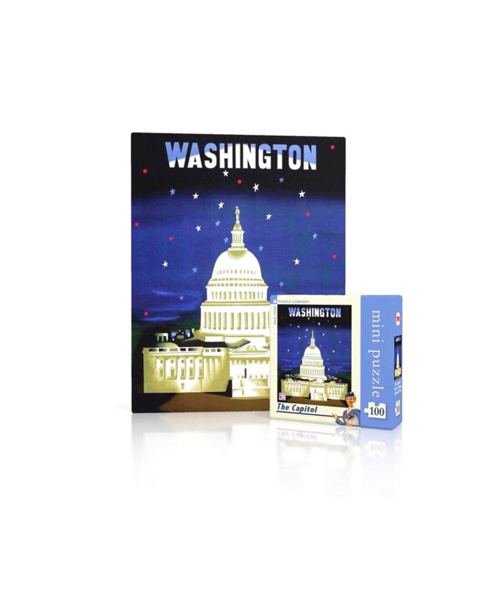 The Capitol 100 pieces Mini Puzzle – Unique Globe Curiosities Gift shop