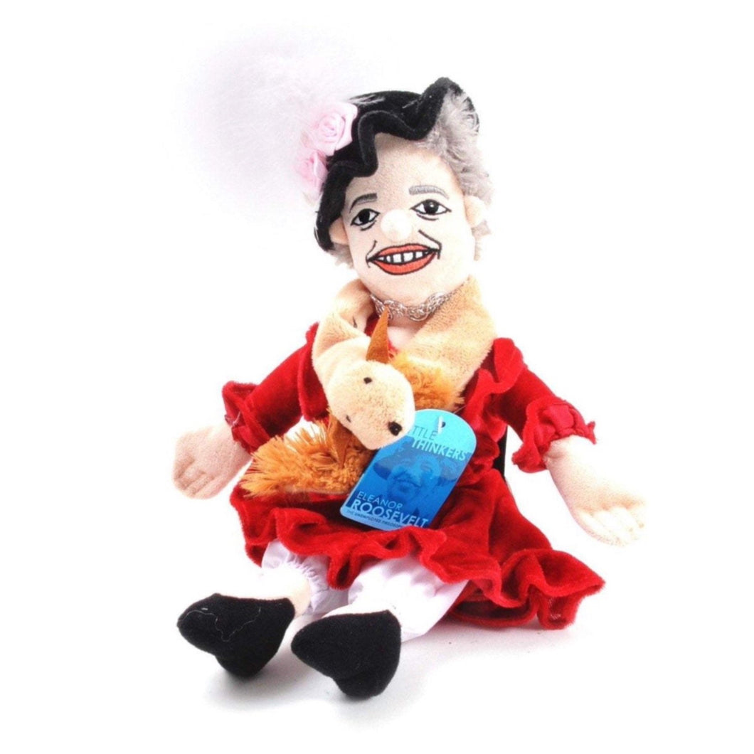 Eleanor Roosevelt Plush Doll for Kids and Adults Little Thinker 12
