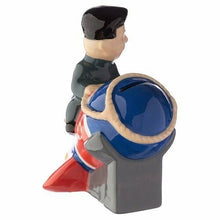 Load image into Gallery viewer, President Korea Kim Jong-Un in a Rocket Ceramic Money Box. Giftware
