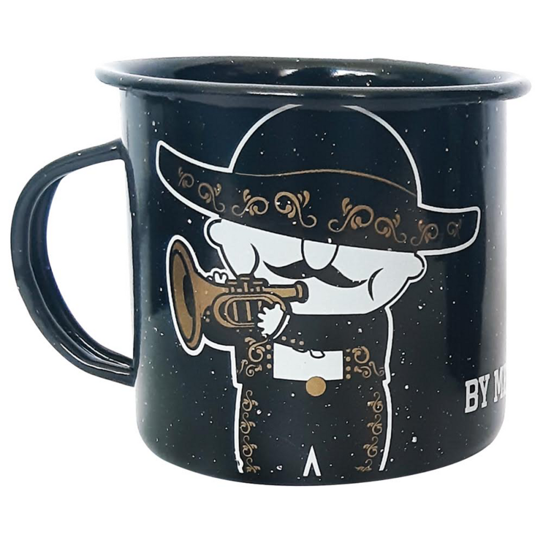 Coffee Enamel Mug Mexican Mariachi - ByMexico