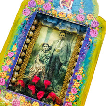 Load image into Gallery viewer, Frida and Diego Wedding Picture 1929 - Shrine 26cm - Mexican Folk Art
