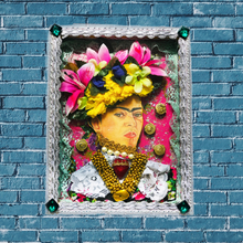 Load image into Gallery viewer, Frida Shrine 28cm - Mexican Handmade Art
