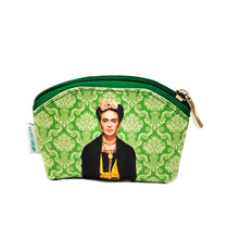 Load image into Gallery viewer, Mexican Frida Coin Purse - By Wajiro Dream MexiPop Art Desig
