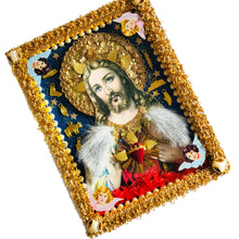Load image into Gallery viewer, Sacred Heart of Jesus Shrine 28cm - Unique Mexican Handmade Art
