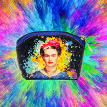 Load image into Gallery viewer, Frida Coin Purse Colour Splash By Wajiro Dream MexiPop Art Design
