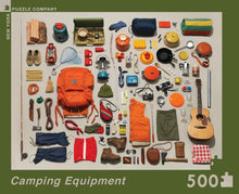 Load image into Gallery viewer, Camping Equipment Jigsaw Puzzle 500 Pieces - New York Puzzle Company
