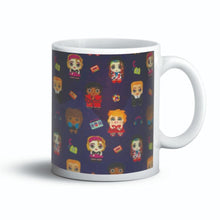 Load image into Gallery viewer, Set of 3 Mugs 80s Music Artists- &quot;The Tukis&quot;
